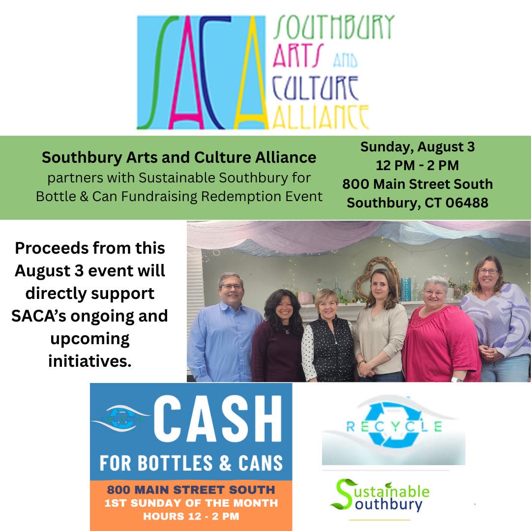 Southbury Arts and Culture Alliance Partners with Sustainable Southbury for a Fundraiser Event