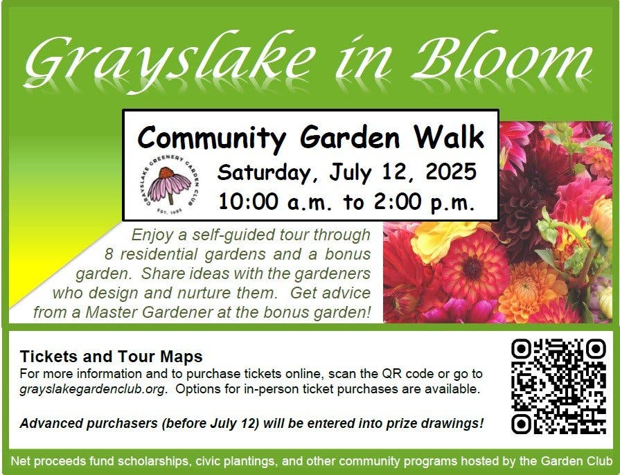 Grayslake in Bloom - Community Garden Walk