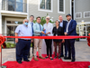 Officials from the Borough of Raritan join Accurate Builders and Developers to celebrate the successful opening of Crossings at Raritan Station.