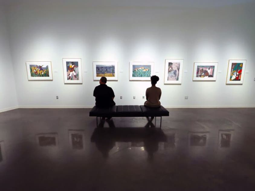 Jacob Lawrence art exhibit