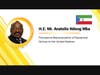 Equatorial Guinea’s UN Ambassador Anatolio Ndong Mba stated that “Conscience is our value to do good things, to be friendly, to create friendships.”