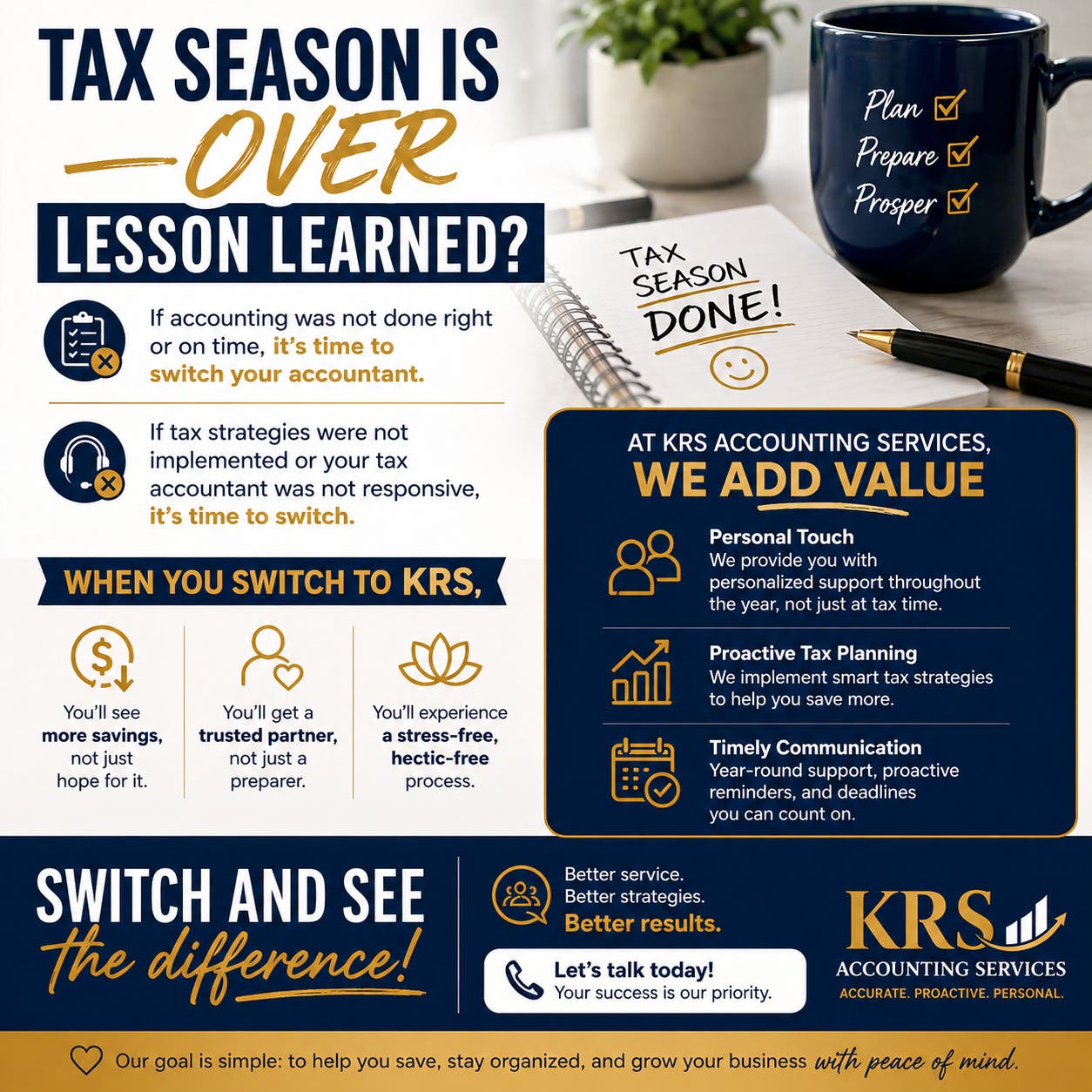 2025 tax season over - time to reflect and act