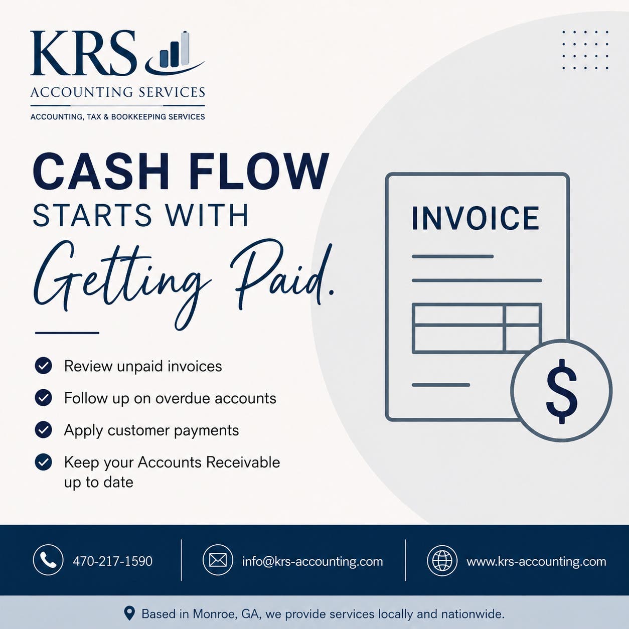 Cashflow management for small businesses