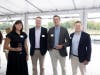 Nancy Wulbrecht, Scott Stefanowicz, Eben Jose and David Phelps at Spinnaker Trust's 25th anniversary celebration at The Woodlands Club in Falmouth on Sept. 17, 2026. 