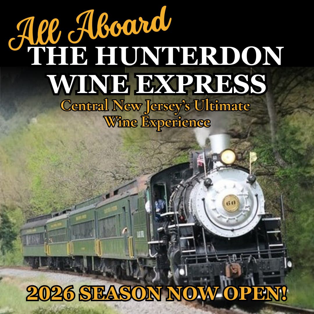 Hunterdon Wine Express 🚂🍷 April 25 & 26