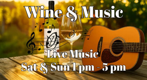 🎶🍷 Weekend Wine & Music at Old York Cellars 1 - 5 pm