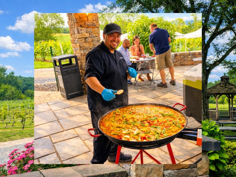 Chef José’s Friday Paella at Old York Cellars🍷🥘4pm - 9 pm