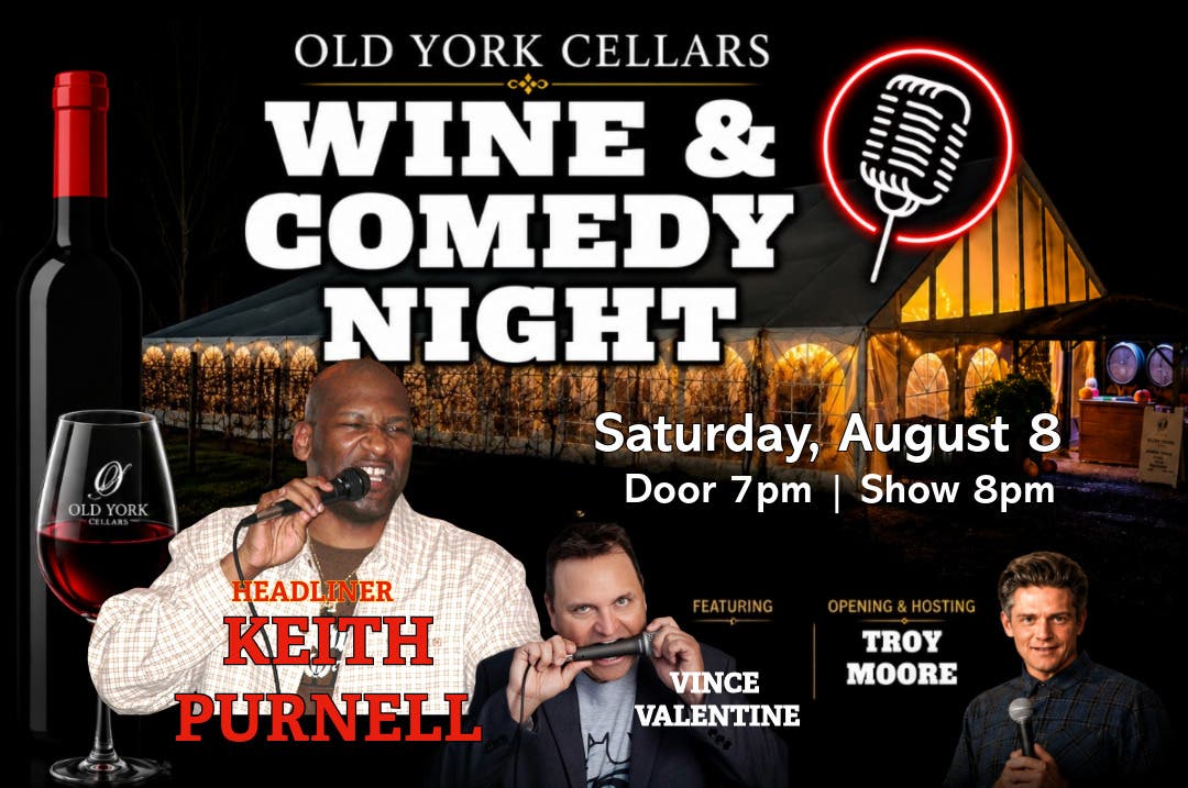 Wine & Comedy Night 🎤🍷