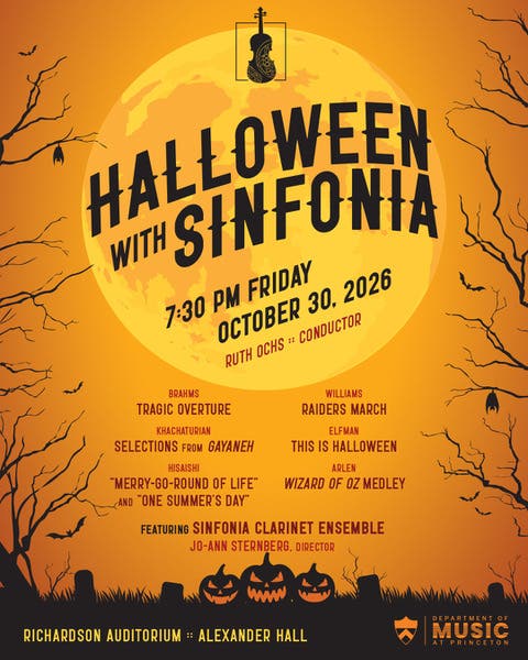 Halloween with the Princeton University Sinfonia