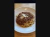 Thursday night's special - Brown Butter Pasta with Bolognese Sauce