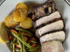 Tuesday night's special - Greek-Style Duroc Pork Chop