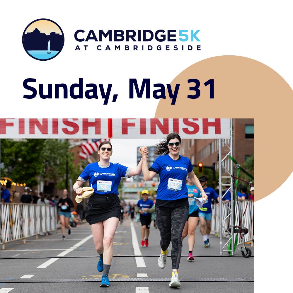 Cambridge 5K at CambridgeSide
