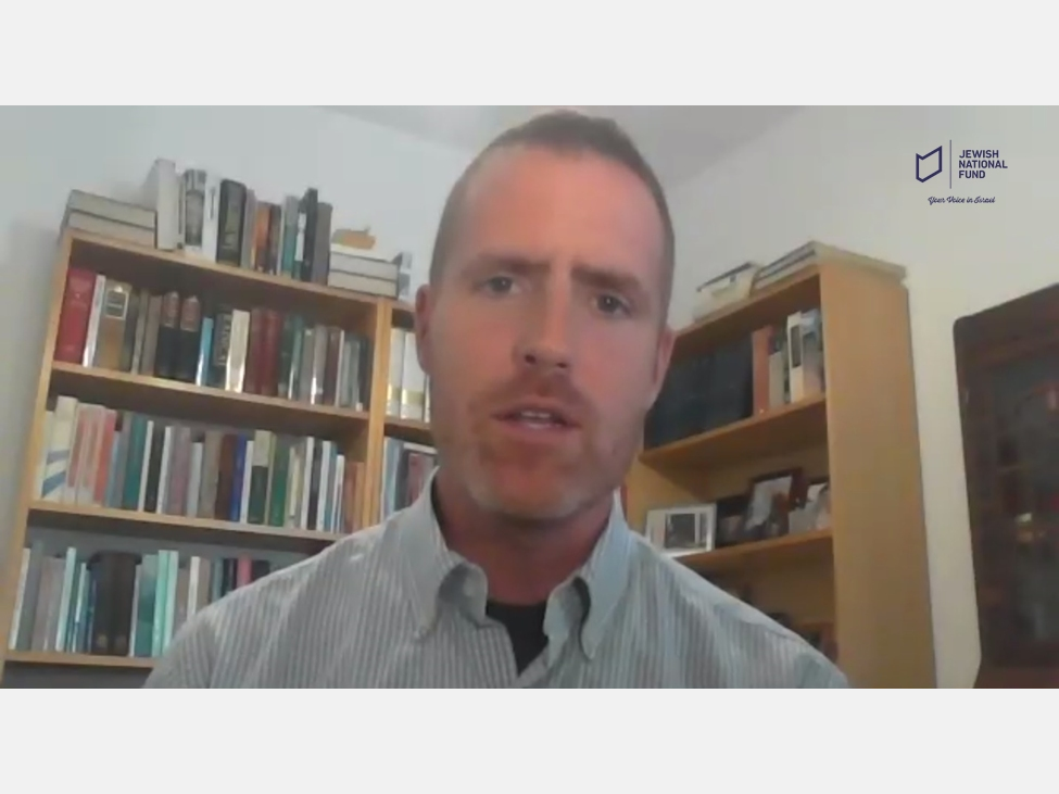 Matti Friedman speaks at JNF-USA's May 7 (virtual) Chicago Breakfast for Israel