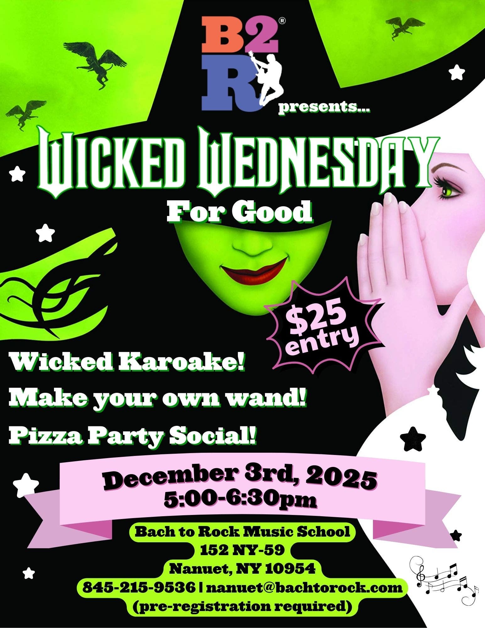 Wicked: For Good, Karaoke Party!