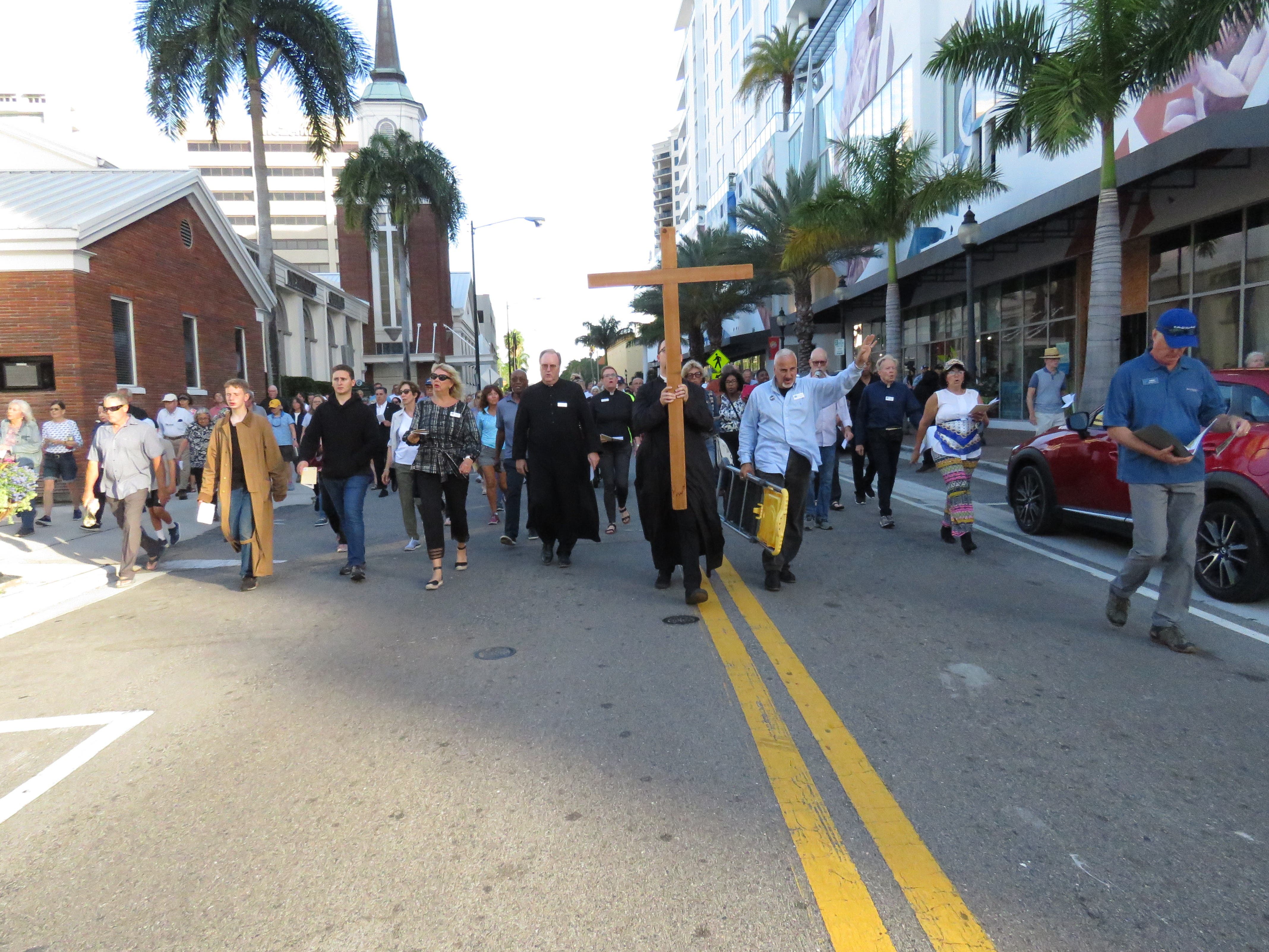 Sarasota’s 25th Anniversary Good Friday STATIONS of the Cross Pilgrimage