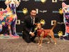 Elias Weiss Friedman (The Dogist) with Bideawee dog Cuddy 