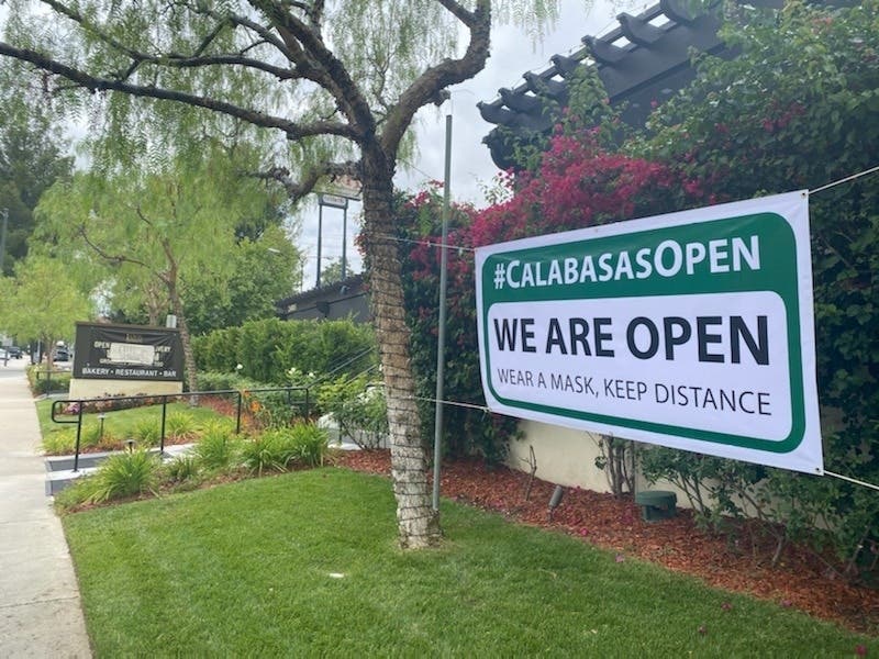 City To Help Calabasas Businesses Pay Reopening Costs Calabasas, CA Patch