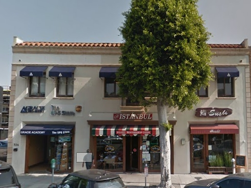 Café Istanbul in Beverly Hills, the site of anti-Turkish hate crimes Nov. 4
