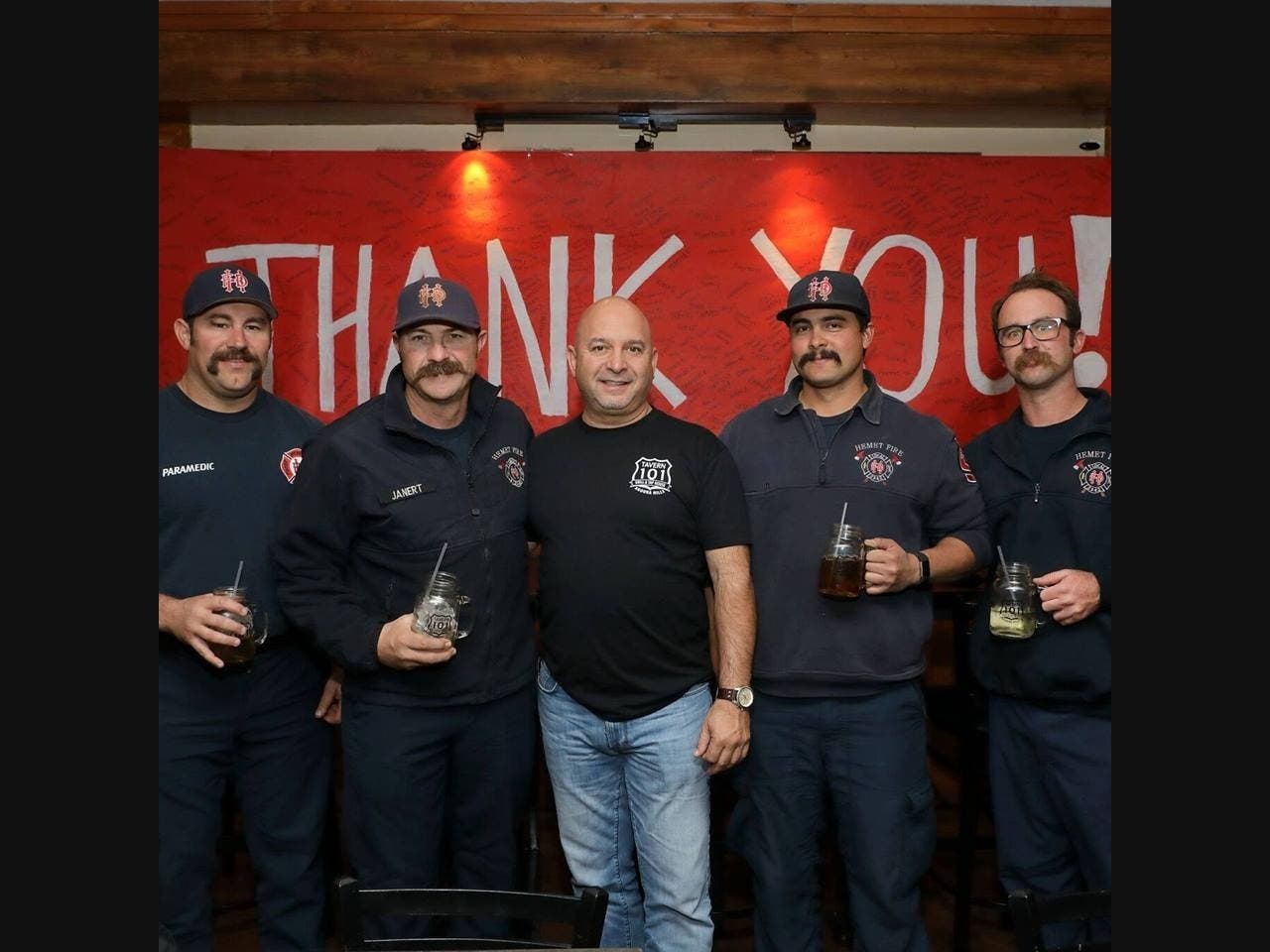 Gonzalez provided free meals for the community after the Woolsey Fire.