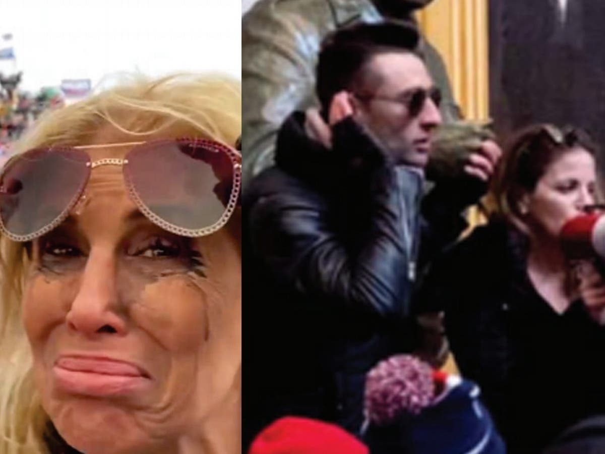 Gina Bisignano, John Strand and Simone Gold were charged Tuesday with "violent entry or disorderly conduct," among other charges.