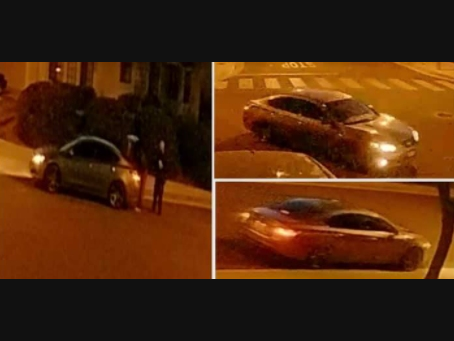 Two men seen getting stealing a catalytic converter on Arroyo Willow Street in Calabasas.