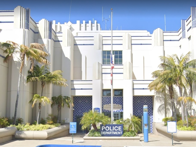 Beverly Hills police learned of a threat near the intersection of Rexford and Santa Monica, near their headquarters and City Hall.