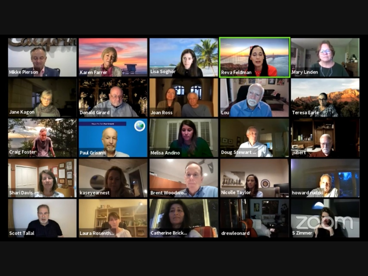 An wide array of Malibu's leaders and residents praised Feldman during a three-hour tribute Thursday.