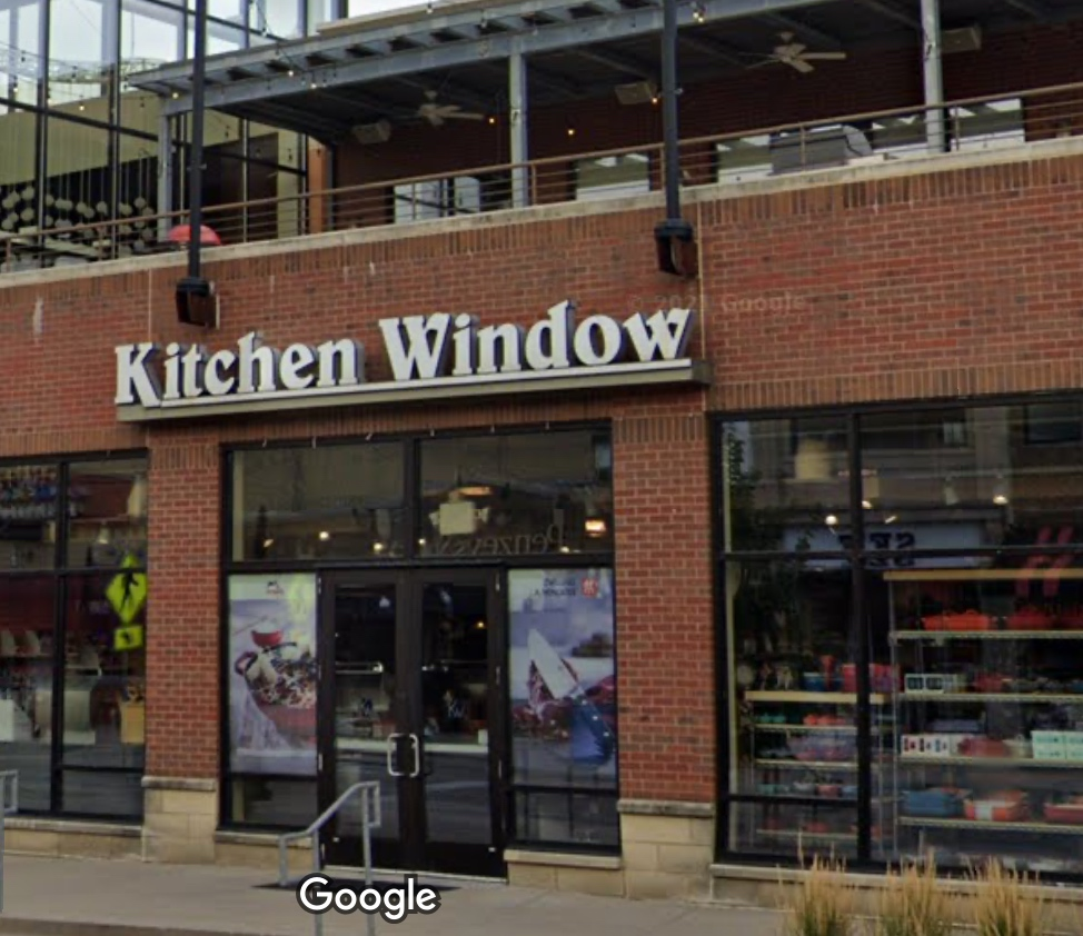 Kitchen Window is a 20,000-square foot store with over 14,000 products, and two teaching kitchens. 