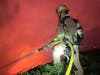 A greenhouse fire outside Watsonville destroyed two mobile homes and displaced five people early Tuesday morning, Cal Fire Santa Cruz reported.
