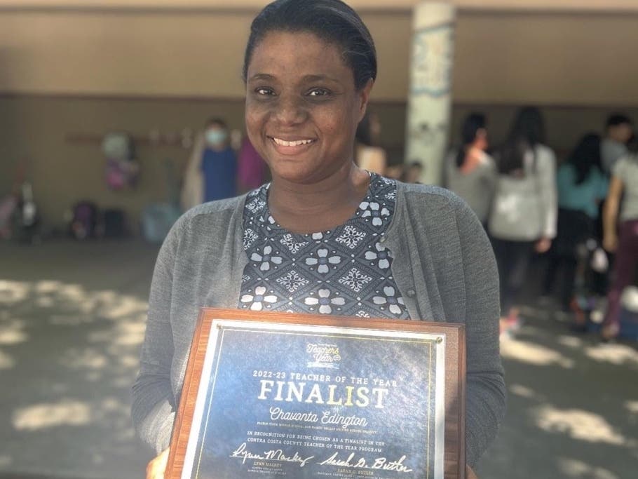Edington has taught instrumental music at Danville’s Diablo Vista Middle School for 16 years.