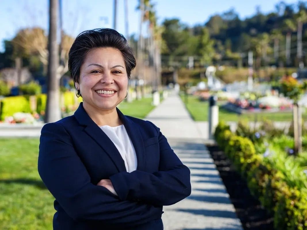 If she wins, Sanchez would become the county's first female and Latina sheriff. 