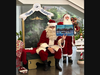 Santa Claus visits City Center.