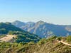 Verdant hills in Las Trampas.