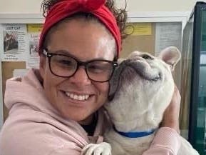 Muny was found in the backseat of a car that had been reported for driving recklessly. A technician found him through his microchip.