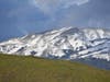 Snowy hills in San Ramon.