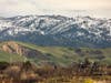 Enjoy these stunning photos of snowy mountains and green Livermore hills by Wyatt Krauss. 