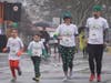 Braving the rain for the 5K Shamrock Fun Run & Walk.
