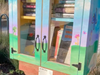Ten parks in Dublin have installed Little Libraries painted by local artists. 