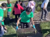 Hundreds of Dublin Pride volunteers helped beautify the city on Earth Day.
