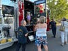Over 70 people from the Golden Triangle gathered for live music, a poem from the Livermore Poet Laureate, a slide, and barbecue. 