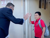 "The first day of school was wonderful, filled with energy and excitement from staff, students and families alike for the year to come," said Superintendent John Malloy.