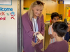 "The first day of school was wonderful, filled with energy and excitement from staff, students and families alike for the year to come," said Superintendent John Malloy.