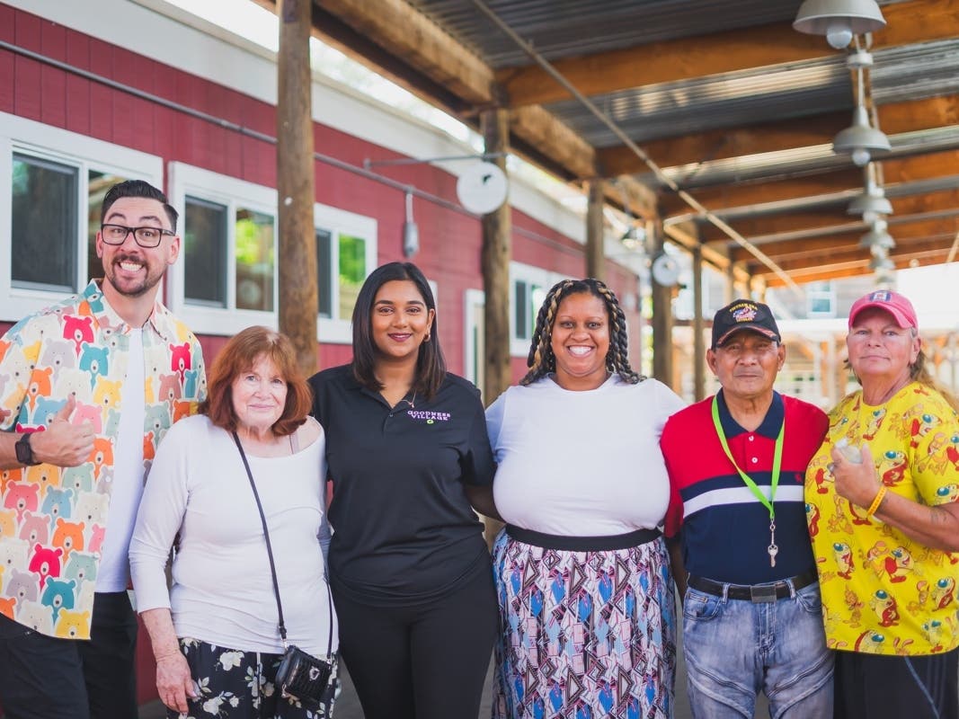 Residents receive 24-7 care, including case managers, vocational training, community events, and more. 
