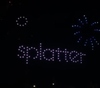 The drone light show. 
