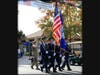 Hundreds marched along Main Street to honor veterans. 