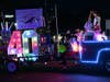 Roughly 5,000 people showed up to view 1,400 luminous people streaming down Camino Ramon for Saturday’s 40th Anniversary Light Parade