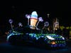 Roughly 5,000 people showed up to view 1,400 luminous people streaming down Camino Ramon for Saturday’s 40th Anniversary Light Parade