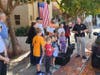 The Veterans Memorial Building hosted an outer space-themed exhibit with everything from Star Wars reenactments to helicopter tours. 