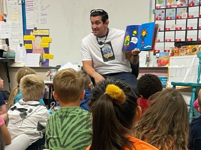 Jared Gagnon, principal of Neil Armstrong Elementary School, was named Elementary Principal of the Year by ACSA Diablo Valley Charter. 