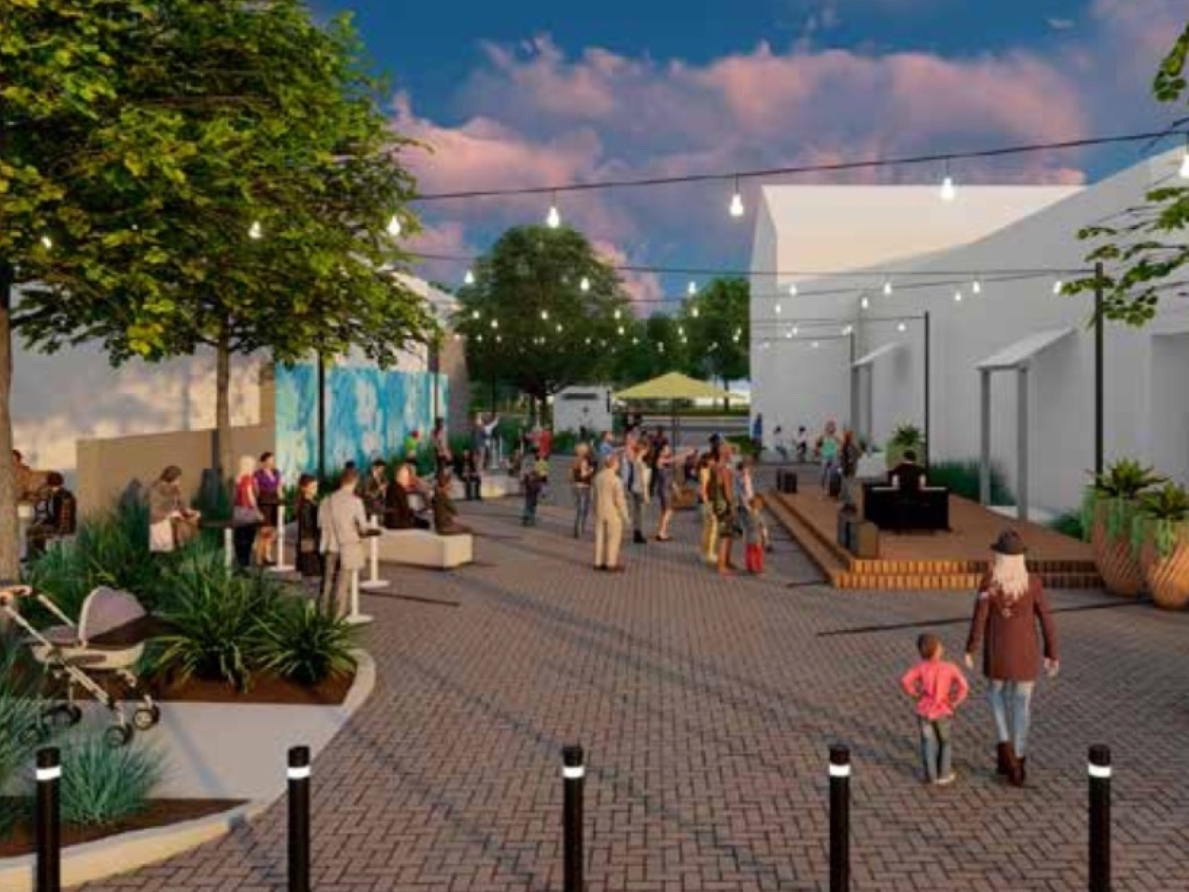 A conceptual reimagining from the Downtown Master Plan.
